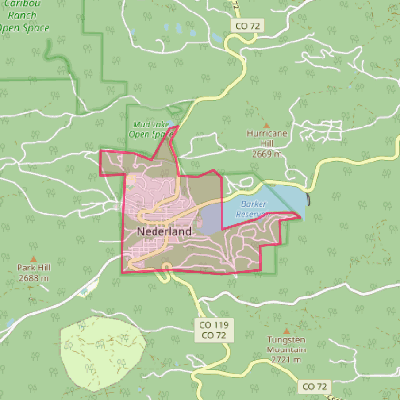 Map of Nederland