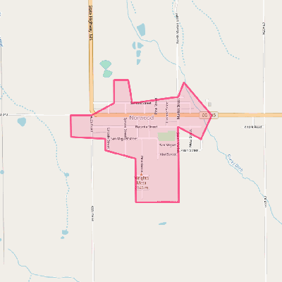 Map of Norwood