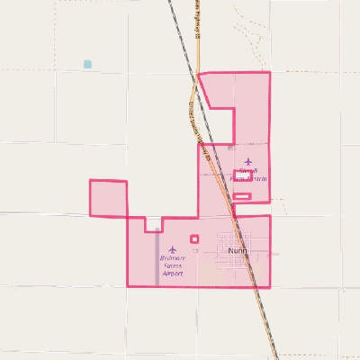 Map of Nunn