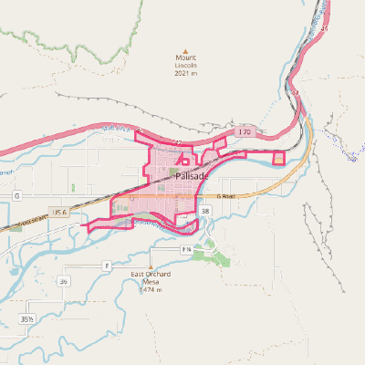 Map of Palisade