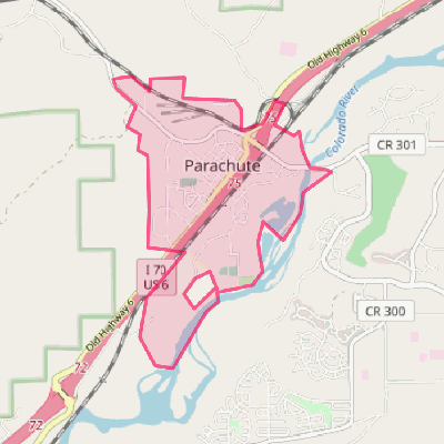 Map of Parachute