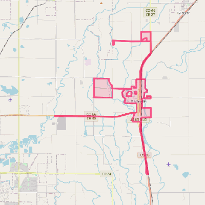 Map of Platteville