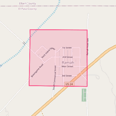 Map of Ramah