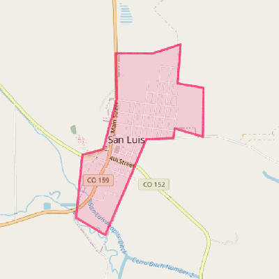 Map of San Luis