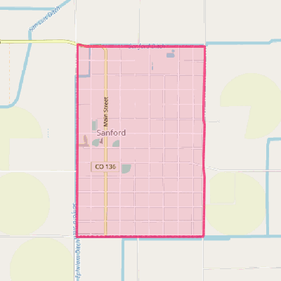 Map of Sanford