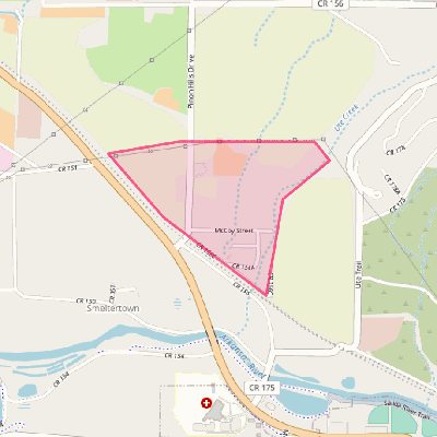 Map of Smeltertown