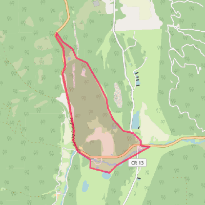 Map of Stonewall Gap