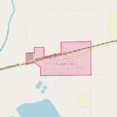 Map of Sugar City