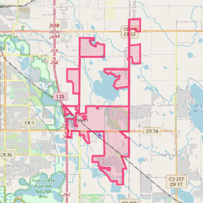 Map of Timnath