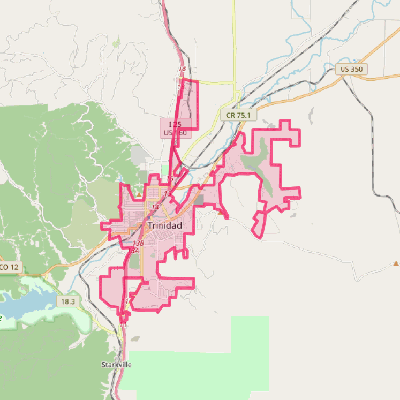 Map of Trinidad