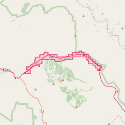 Map of Vail