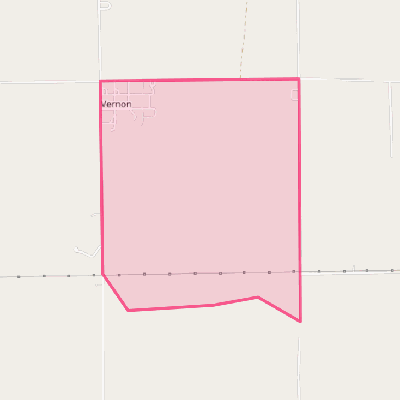 Map of Vernon