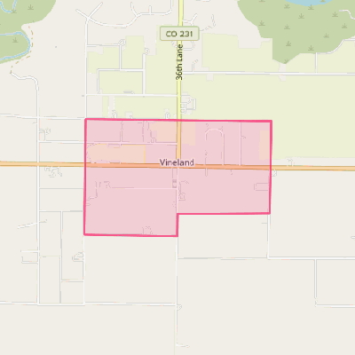 Map of Vineland