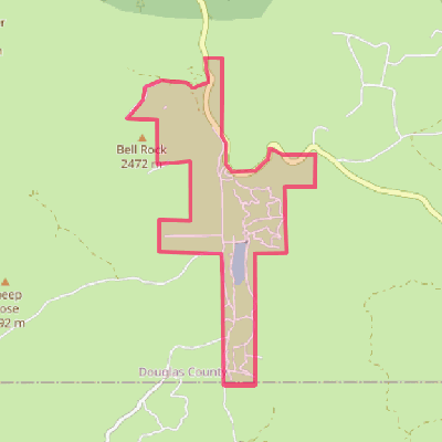 Map of Westcreek