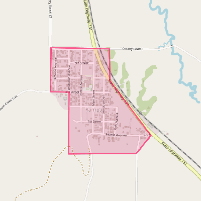 Map of Yampa