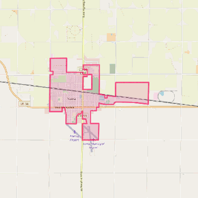 Map of Yuma