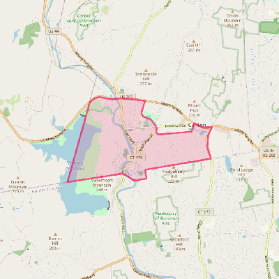 Map of Collinsville