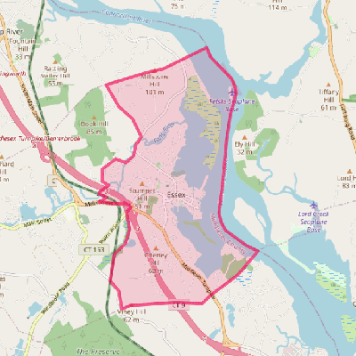 Map of Essex Village