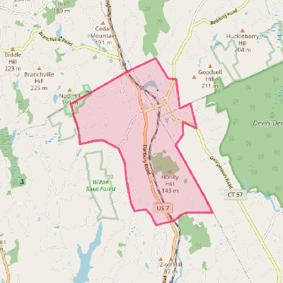 Map of Georgetown