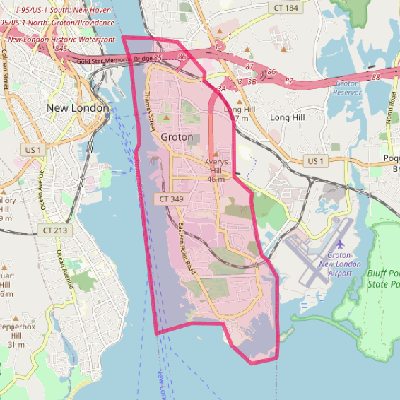 Map of Groton