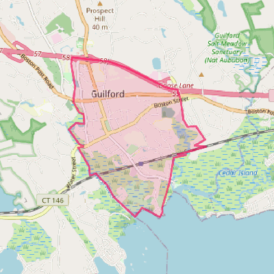 Map of Guilford Center