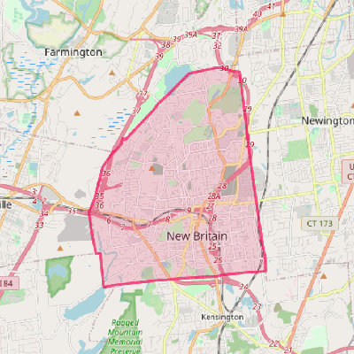 Map of New Britain