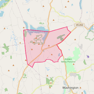 Map of New Preston