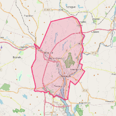 Map of Norwich