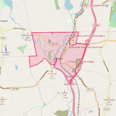 Map of Putnam