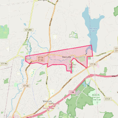 Map of Rockville