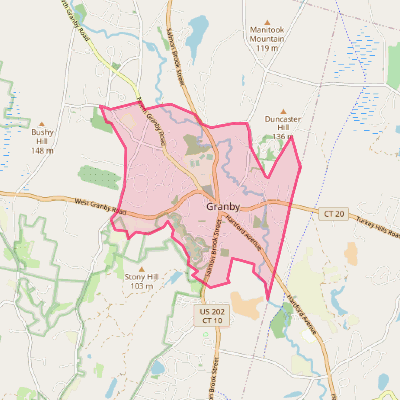 Map of Salmon Brook