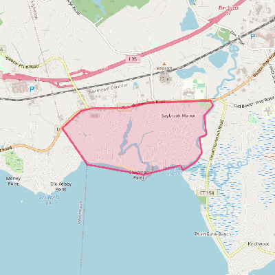 Map of Saybrook Manor