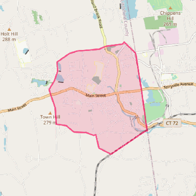 Map of Terryville