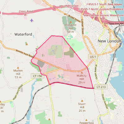 Map of Waterford