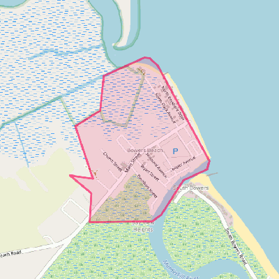 Map of Bowers