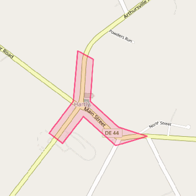 Map of Hartly