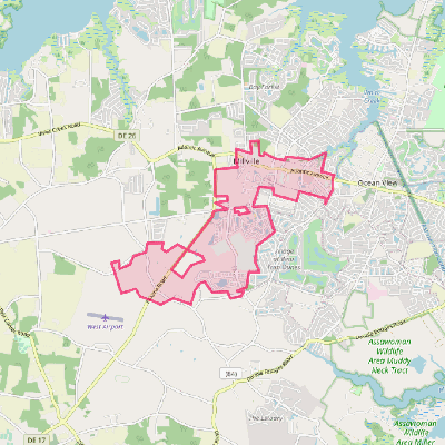 Map of Millville