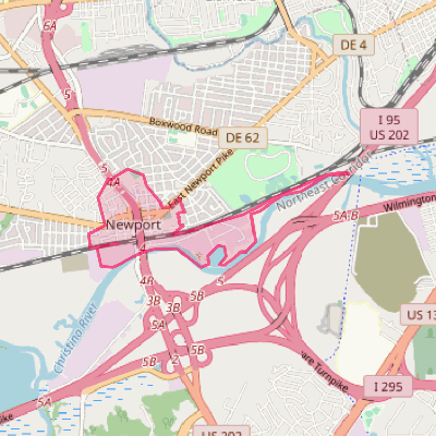 Map of Newport