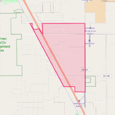 Map of Andrews