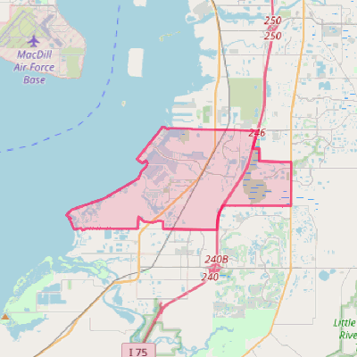 Map of Apollo Beach