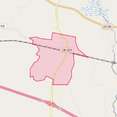 Map of Aucilla