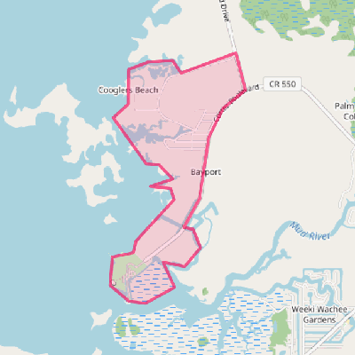 Map of Bayport