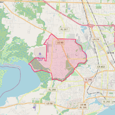 Map of Bellview