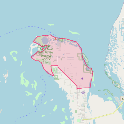 Map of Bokeelia