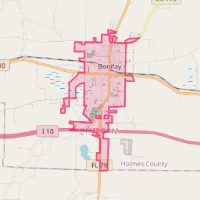 Map of Bonifay