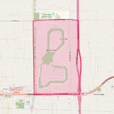 Map of Brookridge