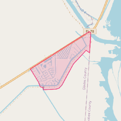 Map of Buckhead Ridge