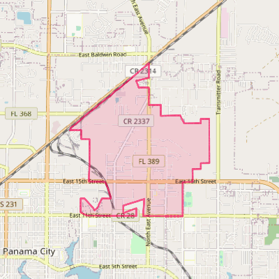 Map of Cedar Grove