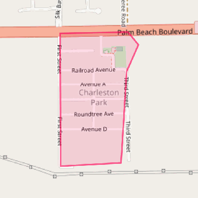 Map of Charleston Park