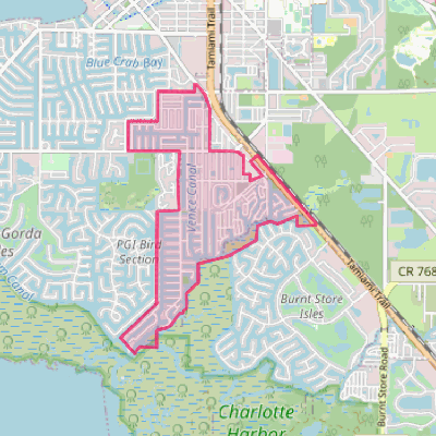 Map of Charlotte Park